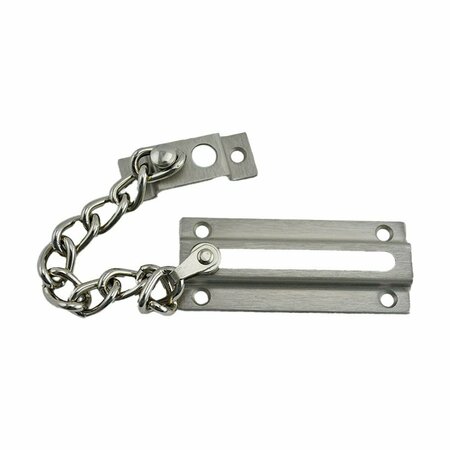 IVES COMMERCIAL Steel Chain Door Guard Satin Nickel Finish 481F15